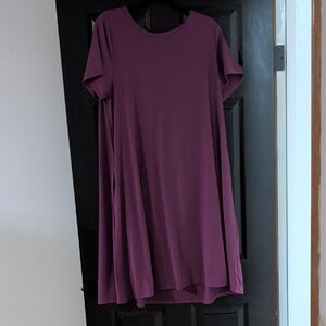 LuLaRoe Rich Purple Dress